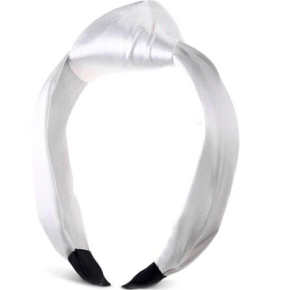 NWT Inc International Concepts Knotted Satin Headband - Picture 1 of 3